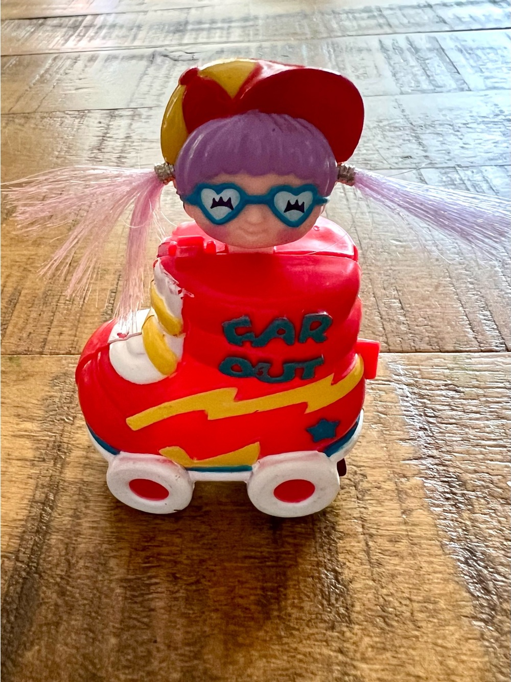 RARE Vintage 1980s Galoob Sweet Secrets “Far Out” Roller Stake Toy